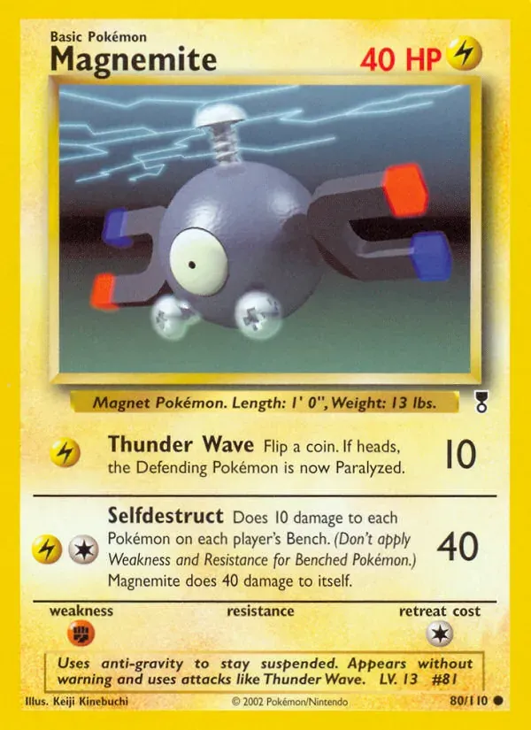 Magnemite 80/110 Legendary Collection