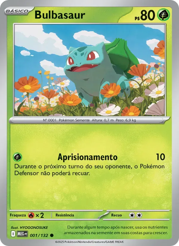 Bulbasaur 001/132 Megaevolução