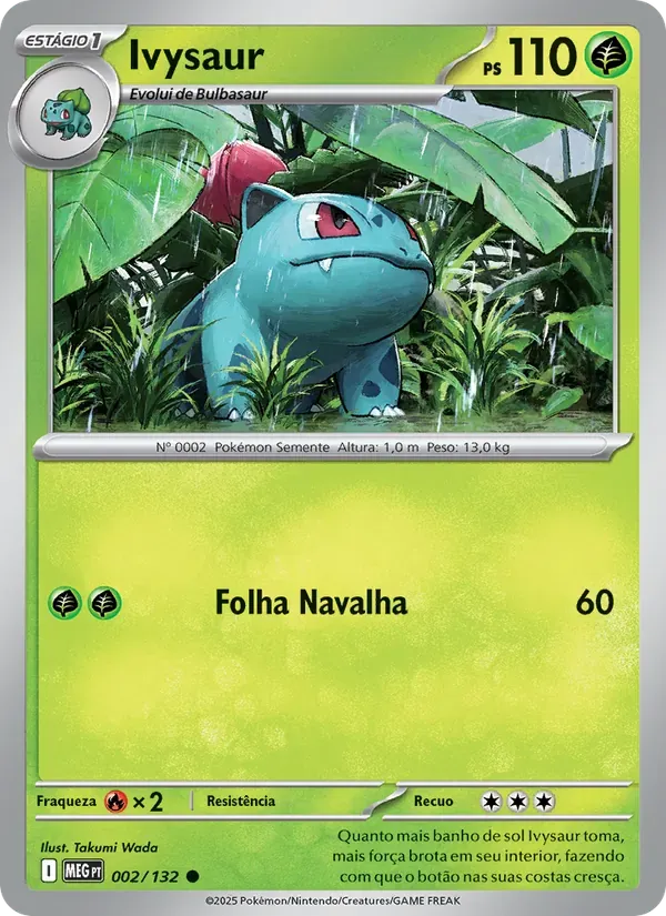 Ivysaur 002/132 Megaevolução