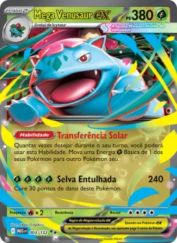 Mega Venusaur ex 003 Megaevolução