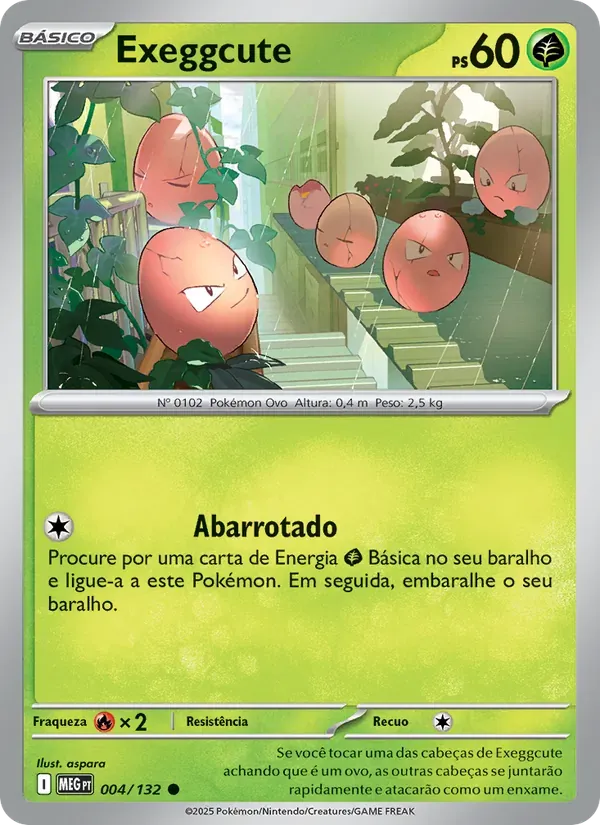 Exeggcute 004/132 Megaevolução