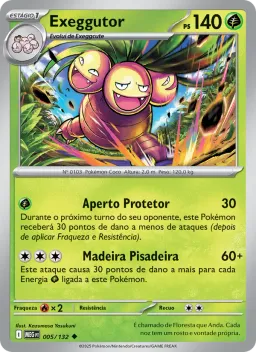 Exeggutor 005 Megaevolução