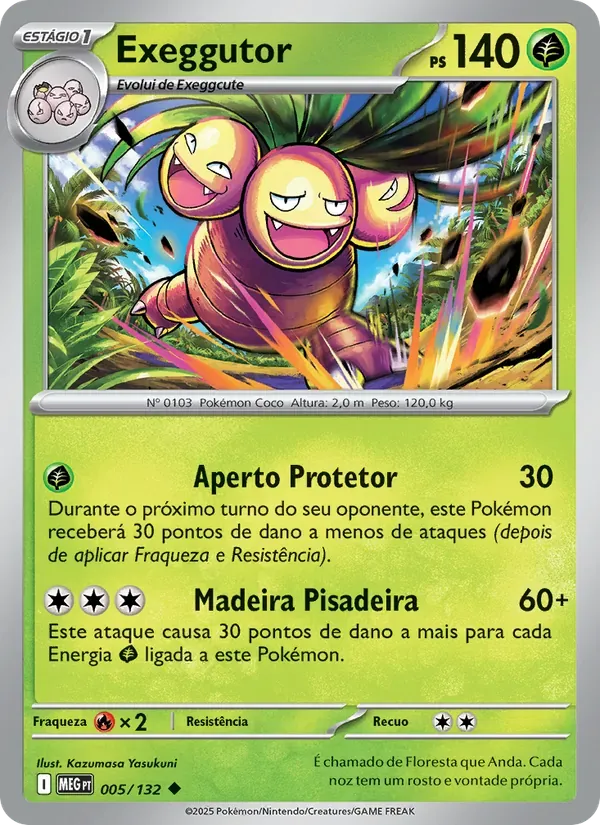 Exeggutor 005/132 Megaevolução