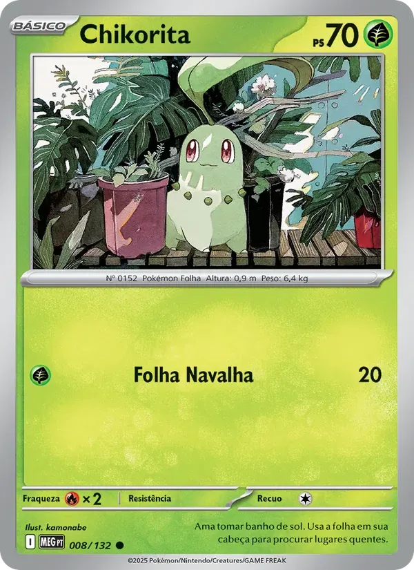 Chikorita 008/132 Megaevolução