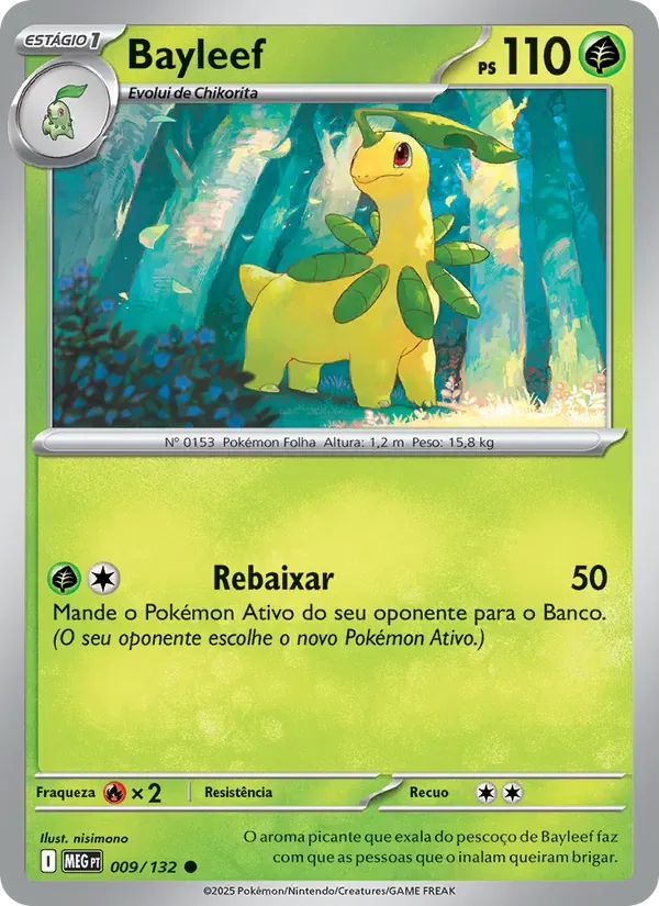 Bayleef 009/132 Megaevolução