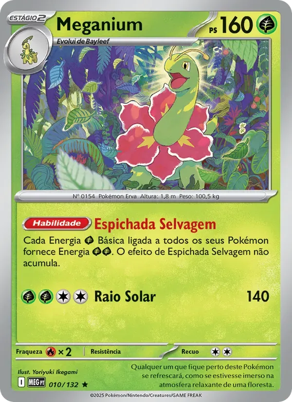 Meganium 010/132 Megaevolução