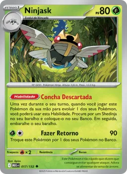 Ninjask 017 Megaevolução