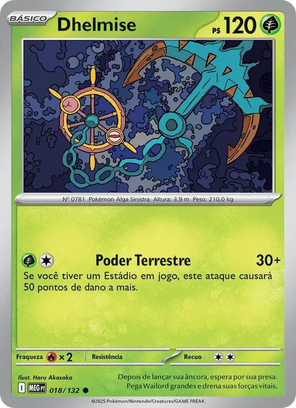 Dhelmise 018/132 Megaevolução