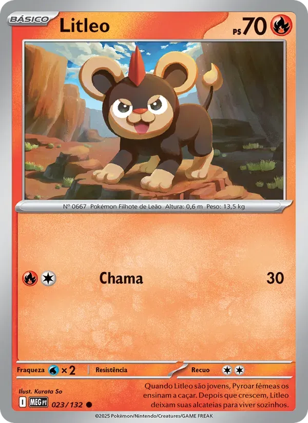 Litleo 023/132 Megaevolução