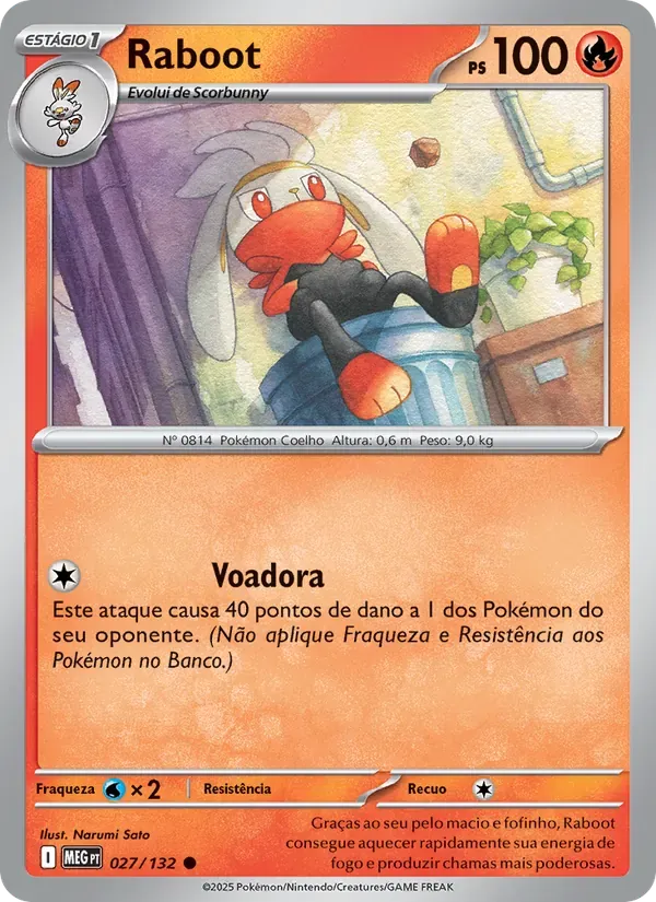 Raboot 027/132 Megaevolução
