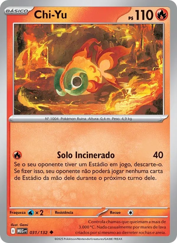 Chi-Yu 031/132 Megaevolução