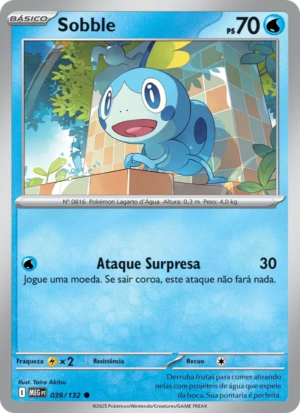 Sobble 039/132 Megaevolução