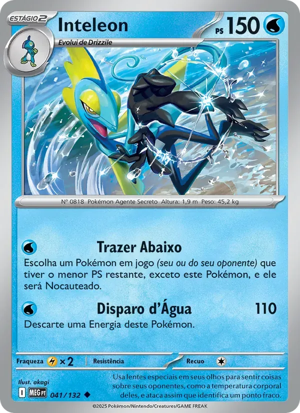 Inteleon 041/132 Megaevolução
