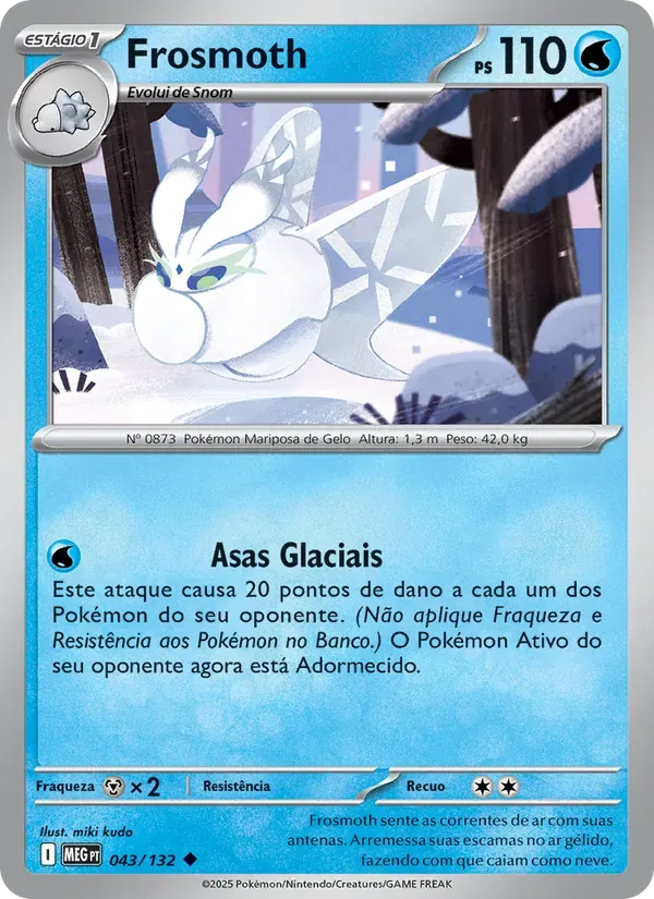 Frosmoth 043/132 Megaevolução