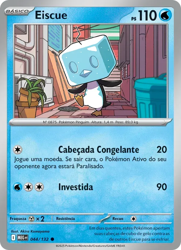 Eiscue 044/132 Megaevolução