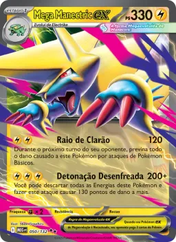 Mega Manectric ex 050 Megaevolução