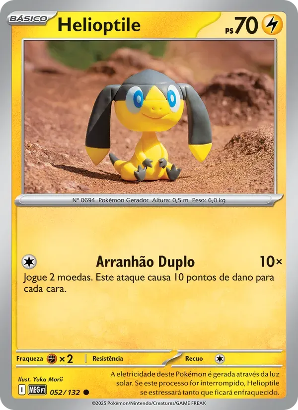 Helioptile 052/132 Megaevolução