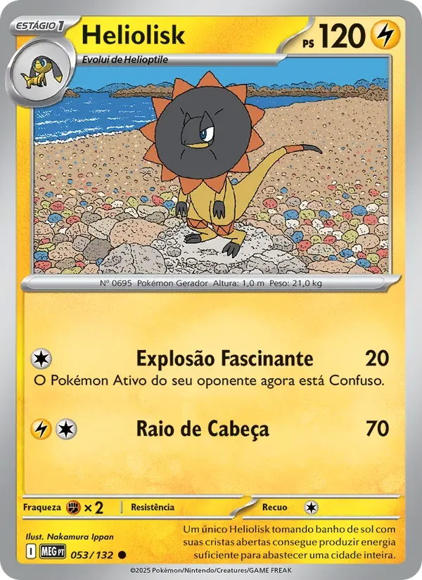 Heliolisk 053/132 Megaevolução