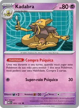 Kadabra 055 Megaevolução