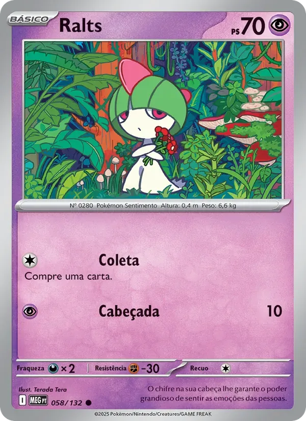 Ralts 058/132 Megaevolução