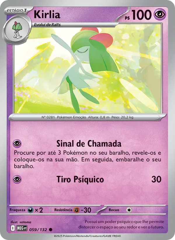 Kirlia 059/132 Megaevolução