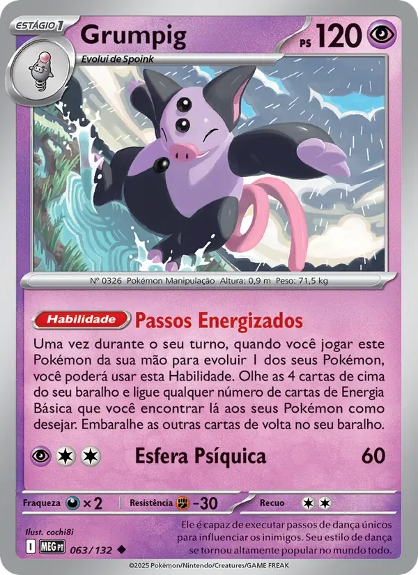 Grumpig 063/132 Megaevolução