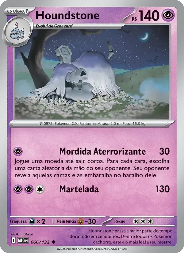 Houndstone 066/132 Megaevolução