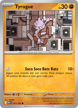 Tyrogue 071 Megaevolução