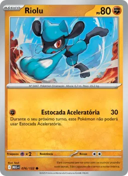 Riolu 076 Megaevolução