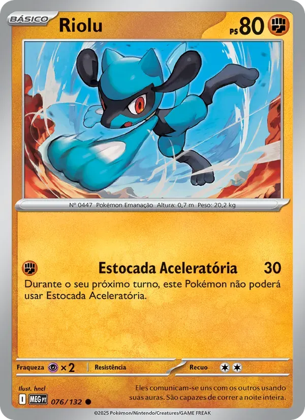 Riolu 076/132 Megaevolução