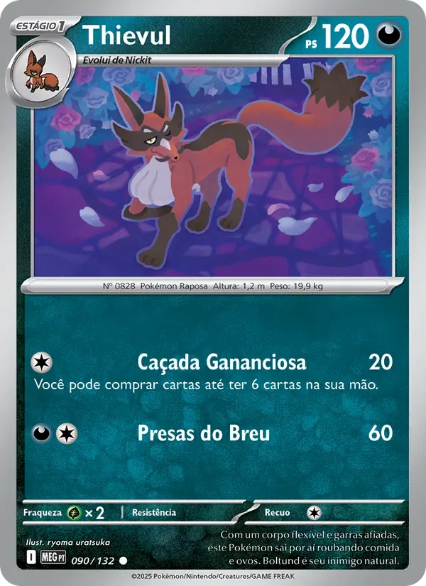Thievul 090/132 Megaevolução
