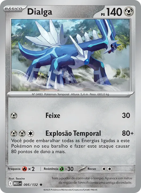 Dialga 095/132 Megaevolução