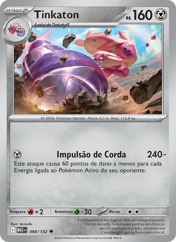 Tinkaton 098/132 Megaevolução