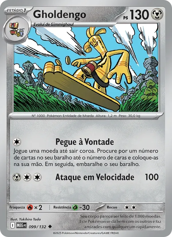 Gholdengo 099/132 Megaevolução