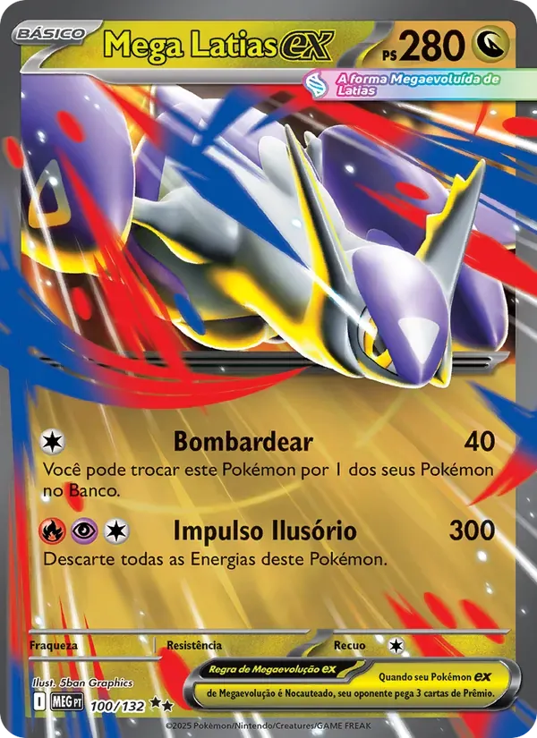 Mega Latias ex 100/132 Megaevolução