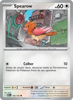 Spearow 102 Megaevolução
