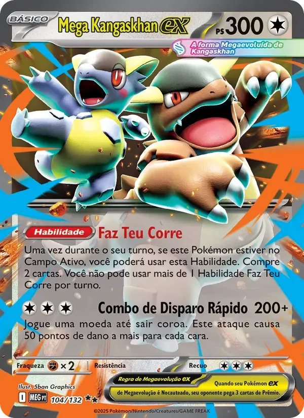 Mega Kangaskhan ex 104/132 Megaevolução