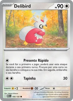 Delibird 105 Megaevolução