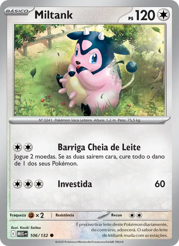 Miltank 106/132 Megaevolução