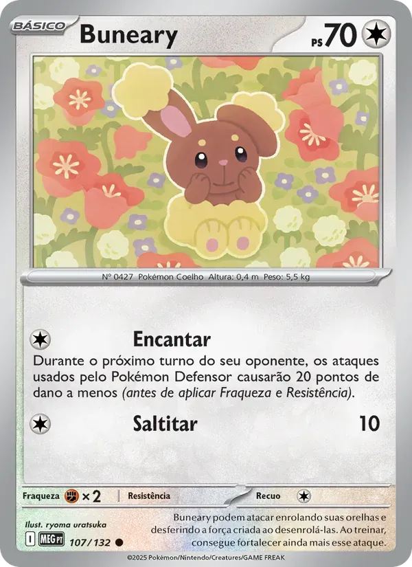 Buneary 107/132 Megaevolução