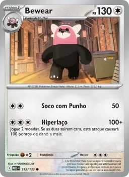 Bewear 112 Megaevolução