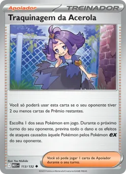 Traquinagem da Acerola 113 Megaevolução
