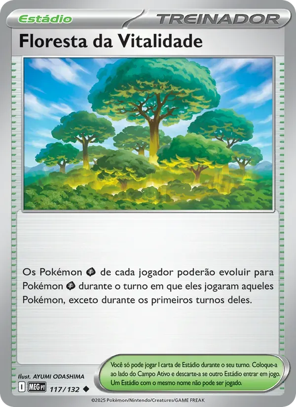 Floresta da Vitalidade 117/132 Megaevolução