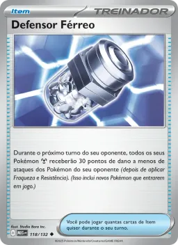 Defensor Férreo 118 Megaevolução