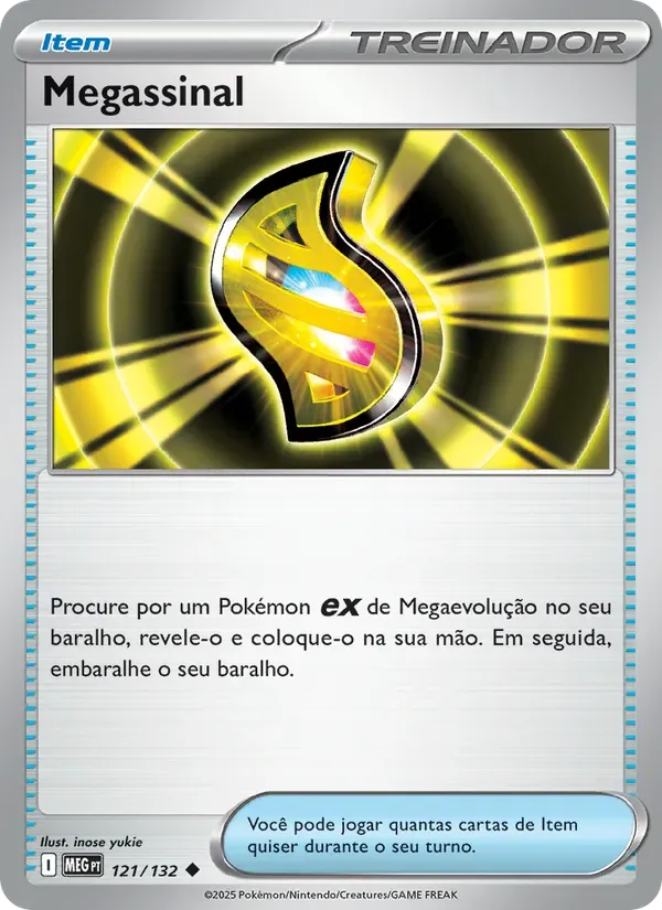Megassinal 121/132 Megaevolução