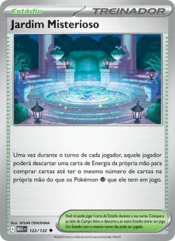 Jardim Misterioso 122 Megaevolução