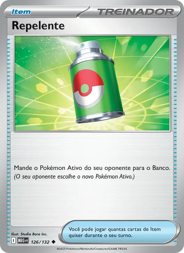 Repelente 126/132 Megaevolução