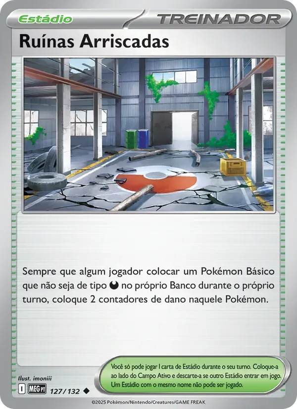Ruínas Arriscadas 127/132 Megaevolução