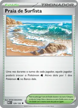 Praia de Surfista 129 Megaevolução