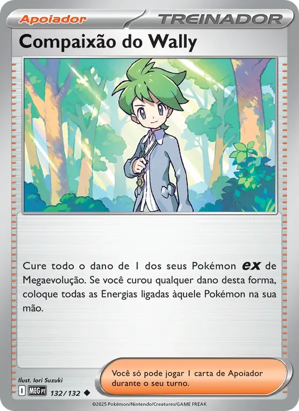 Compaixão do Wally 132/132 Megaevolução